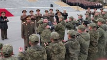 북, 러 파병부대 환영식...전사자 9명에 '영웅' 칭호 / YTN