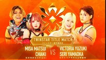 MARIGOLD Battle Heart - Tag 13 Marigold Twin Star Championship Darkness Revolution (CHIAKI & Misa Matsui) vs. Seri Yamaoka & Victoria Yuzuki
