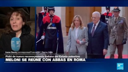 Informe desde Roma: Mahmud Abbas pide a Italia reconocer a Palestina como Estado