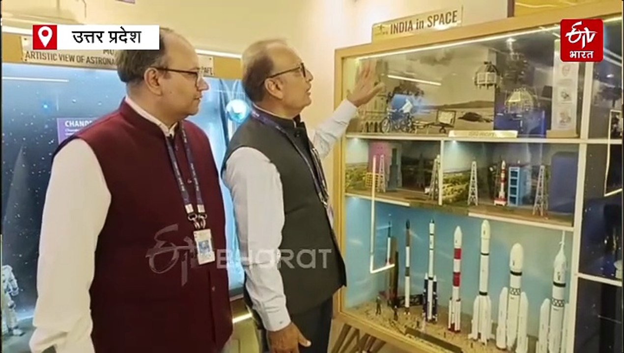 ISRO का 'स्पेस ऑन व्हील्स' पहुंचा मेरठ; दिखा रह...