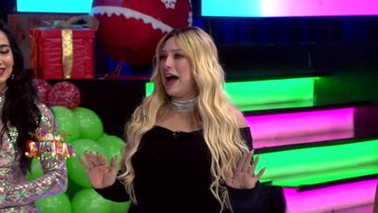 Nataly les llama chifladas al elenco de la gira de 'Es Show'