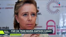 FGR va tras María Amparo Casar por obtener una pensión vitalicia de más de 30 mdp de Pemex