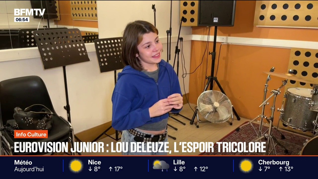 "La musique, c'est super important dans ma famille": rencontre avec Lou Deleuze qui représentera la France à l'Eurovision Junior
