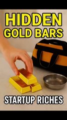 Hidden Gold Bars 😱 | Smart Startup Ideas | Startup Riches