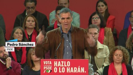 Pedro Sánchez: "En la derecha lo que vemos es connivencia con la corrupción, nosotros actuamos con contundencia"