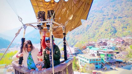 Breathtaking Views of Manali, Himachal Pradesh from a Hot Air Balloon.