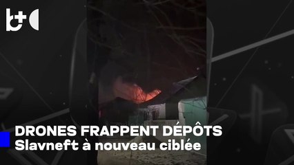Sites pétroliers russes attaqués, drones ukrainiens frappent dépôt et raffinerie