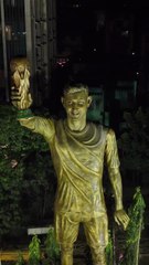 The 70ft tall 'Little Magician'! Lionel Messi to unveil giant statue of himself in India - alongside Big Ben - but fans say it looks nothing like him