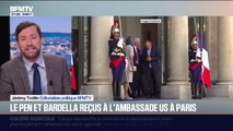 Jordan Bardella et Marine Le Pen reçus par l'ambassadeur américain Charles Kushner