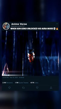 WHEN SON GOKU UNLOCKED HIS AURA MODE💀🔥
