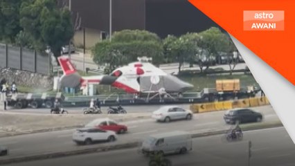 Polis buka kertas siasatan insiden treler bawa helikopter halang laluan