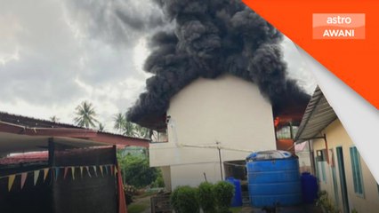 Asrama SK Pinapak Pitas musnah dalam kebakaran