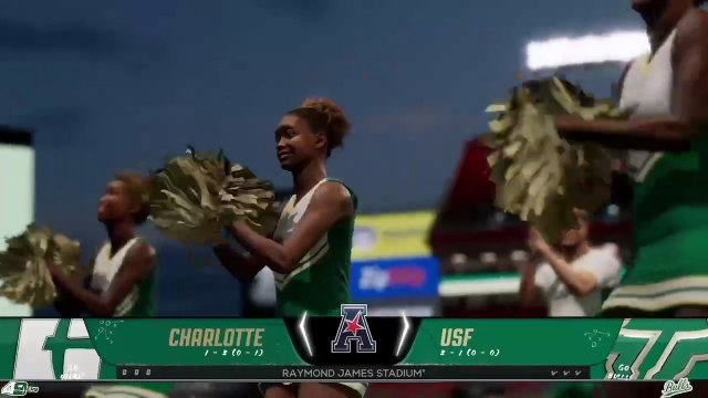College Football 26 CHARLOTTE vs USF (WK 6) (2025 Dynasty)