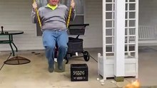 Swingset fail video🤣