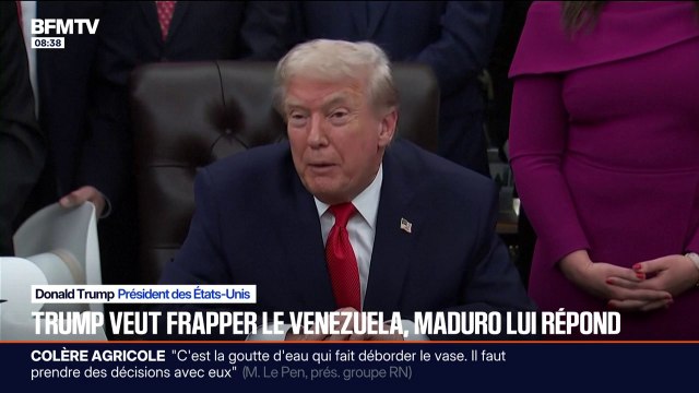 Ce sont des attaques contre des personnes horribles qui tuent notre peuple : Donald Trump annonce des frappes directes sur le Venezuela