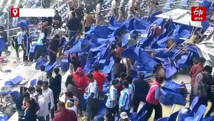 मेसी के कोलकाता इवेंट में मची भगदड़, नाराज दर्शकों ने स्टेडियम में फेंकी बोतलें