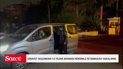 Cinayet suçundan 14 yıldır aranan hükümlü İstanbul'da yakalandı