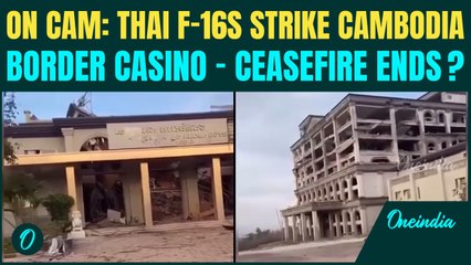 Thailand-Cambodia Ceasefire ENDS? Thai F-16s BOMB Border Casino HOURS After Trump Declares Truce