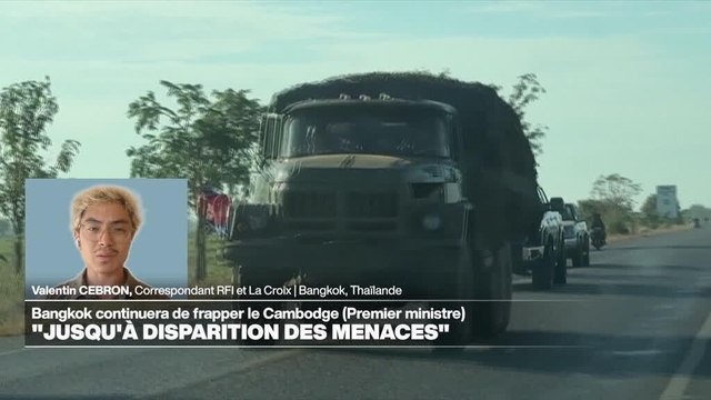 Thaïlande-Cambodge : les combats continuent, malgré la médiation de Trump