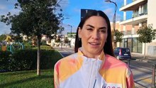 Melissa Satta a Olbia: "Che emozione portare la fiaccola olimpica proprio in Sardegna"
