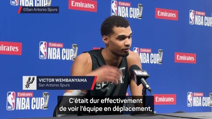 Wembanyama : « J’ai rongé mon frein mais c'est fini ! » - Basket - NBA