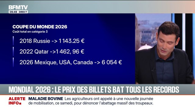 Je vais devoir regarder la compétition à la télé : les supporters déplorent les prix exorbitants du Mondial de football 2026