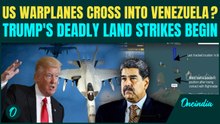 US Growler Jets Buzz Venezuelan Skies- Did US Fighters Enter Caracas as Trump Signals Land Strikes?