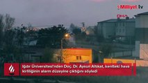Kentte hava kirliliği zirveye çıktı! Göz gözü görmüyor
