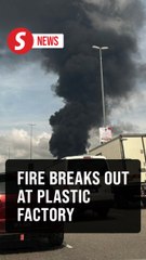 Eight fire stations respond to factory blaze in Puncak Alam