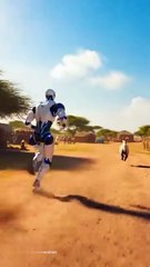 Robot Chasing a Goat but Goat Wins – Funny AI vs Animal Moment 🤖🐐