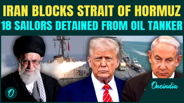 BREAKING:Iran BLOCKS Strait of Hormuz for U.S. and Israel as 18 Sailors Detained in BIG Naval Action