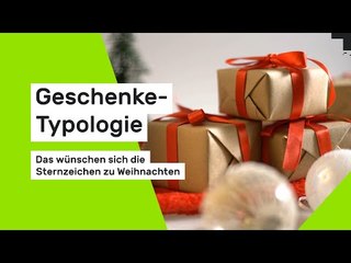 Geschenke-Typologie: Das wünschen sich die Sternzeichen zu Weihnachten