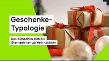 Geschenke-Typologie: Das wünschen sich die Sternzeichen zu Weihnachten