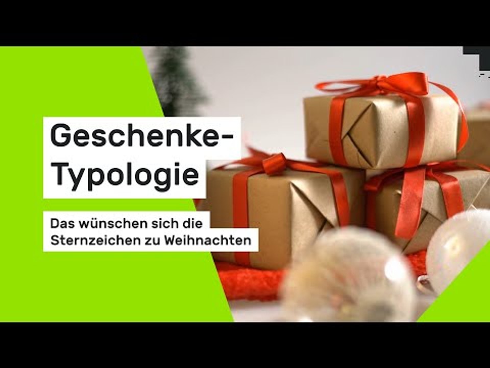 Geschenke-Typologie: Das wünschen sich die Sternzeichen zu Weihnachten