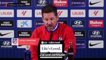 Simeone : "Si je suis ici, c’est grâce aux joueurs"