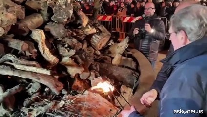 La tradizione del "Jò a Jò" a Corato: il grande falò per Santa Lucia