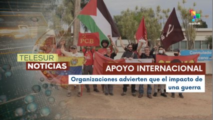 Brasil se sumó a las movilizaciones globales en defensa de la paz y apoyo a Venezuela