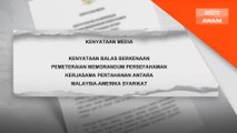 MoU kerjasama pertahanan Malaysia-AS tiada kaitan dengan ART - Mohamed Khaled