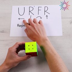 Easiest solve for Rubik's Cube! 🙌💯