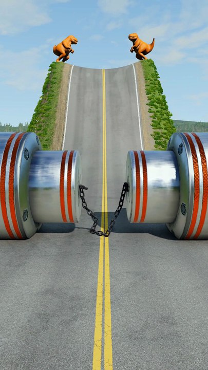 Realistic BeamNG Drive car crash physics. Watch in