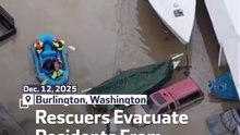 Rescuers Evacuate Residents From Washington Flood