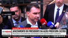 Cláudio Castro se preocupa com afastamento de Bacellar da Alerj