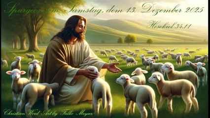 Spurgeon am Samstag, dem 13. Dezember 2025, zu Hesekiel 34,11