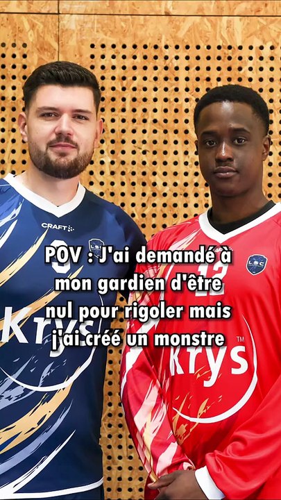 POV : tu demandes à ton gardien d'être nul mais tu as créé un monstre