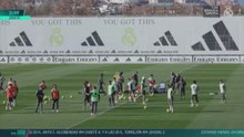 Los gritos y órdenes de Xabi Alonso en el entrenamiento del Real Madrid