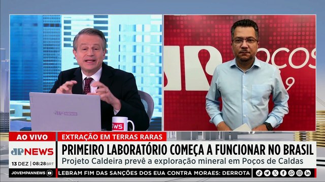 Brasil inaugura 1º laboratório de extração de terras raras