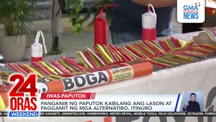 Panganib ng paputok kabilang ang lason at paggamit ng mga alternatibo, itinuro | 24 Oras Weekend