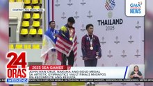 John Ivan Cruz, nakuha ang gold medal sa Artistic Gymnastics Vault Finals matapos ipa-recompute ang resulta | 24 Oras Weekend
