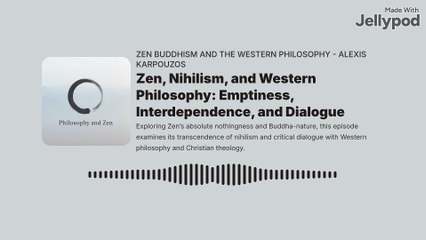 ZEN BUDDHISM AND THE WESTERN PHILOSOPHY - ALEXIS KARPOUZOS