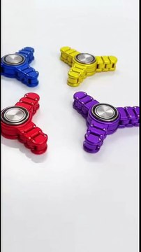 Transformable Fidget Spinner Toys (4 Pack) | Stress Relief & Sensory Fun